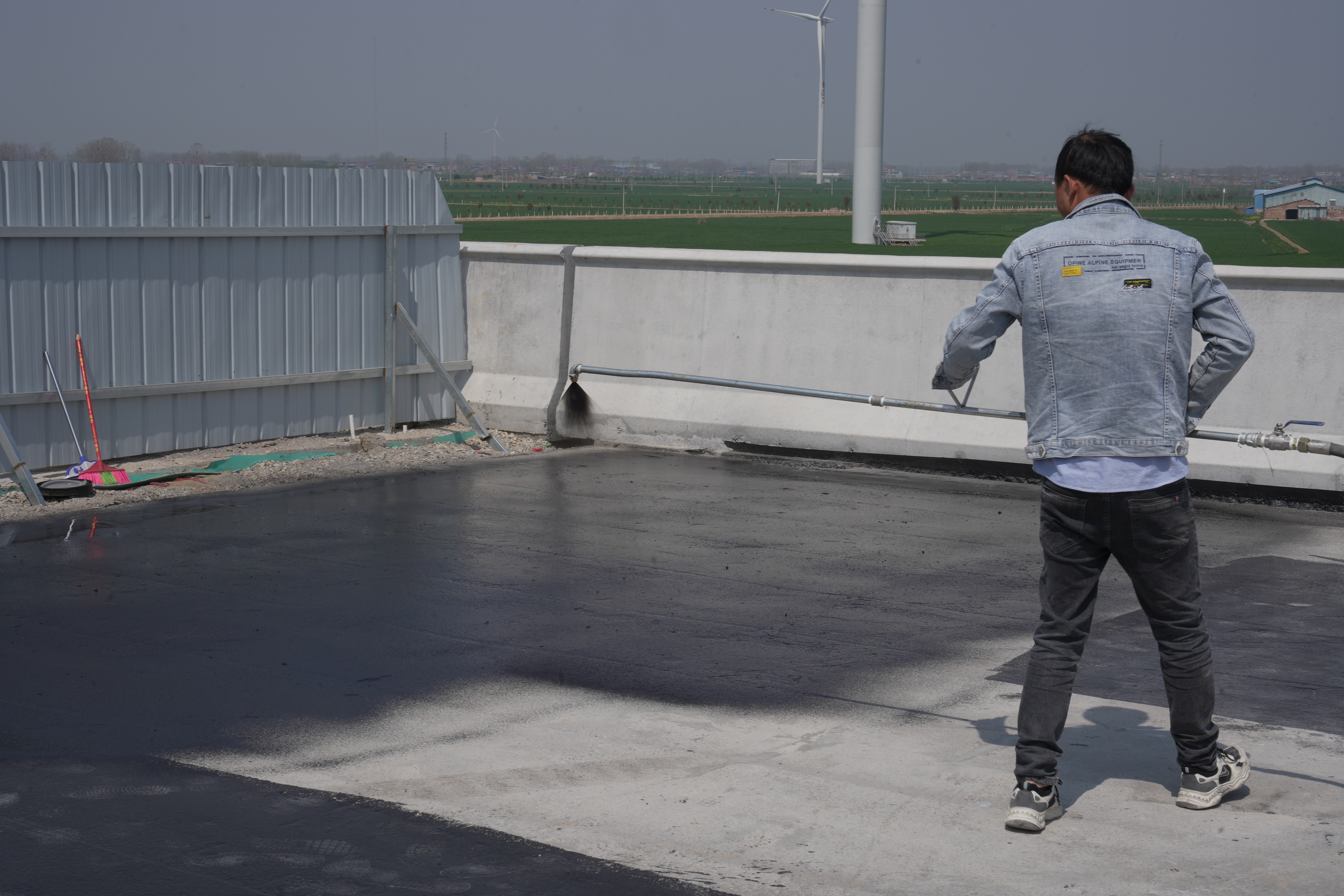 【淞源桥面防水】兰原高速桥面防水